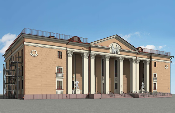 Ансамбль застройки г. Черниковска 1950-х гг.